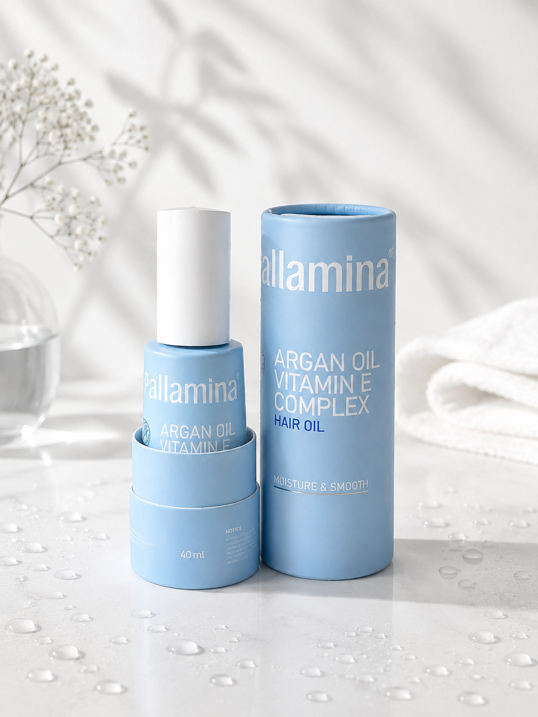 Aliejukas su argano aliejumi ir vitaminu E